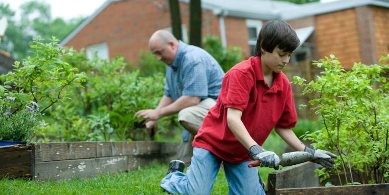 Home Maintenance - man in red polo shirt and blue denim jeans sitting on brown wooden bench during daytime