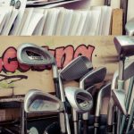 Flea Market - Golf Club in Black Golf Bag