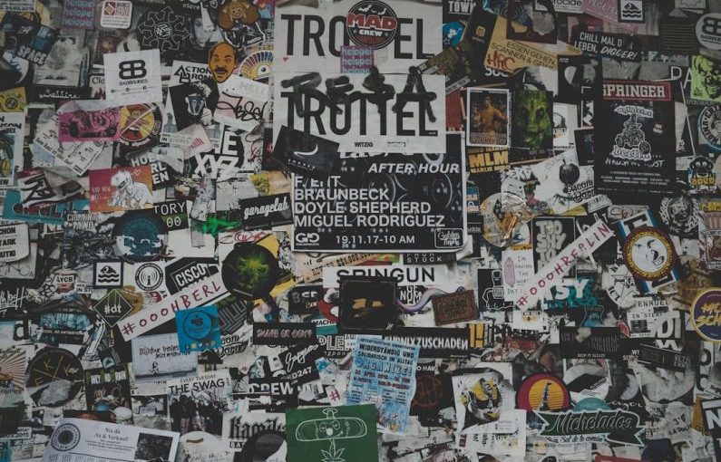 Coupon Clipping - photo of assorted-sticker lot