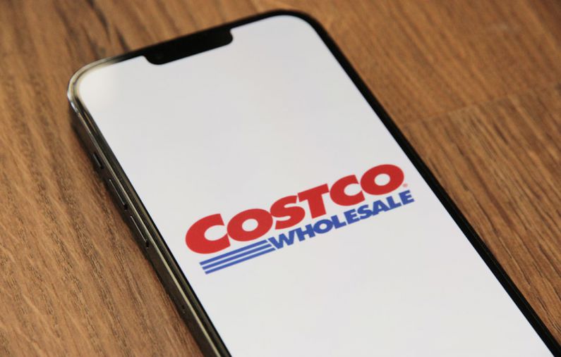 Electronics Wholesale - a close up of a cell phone on a table
